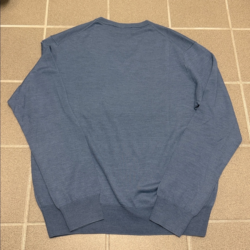 Polo Ralph Lauren Lightweight Merino Wool/Silk/Cashmere V-Neck Sweater - Picture 10 of 10